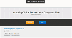 Desktop Screenshot of cmepodcasting.com
